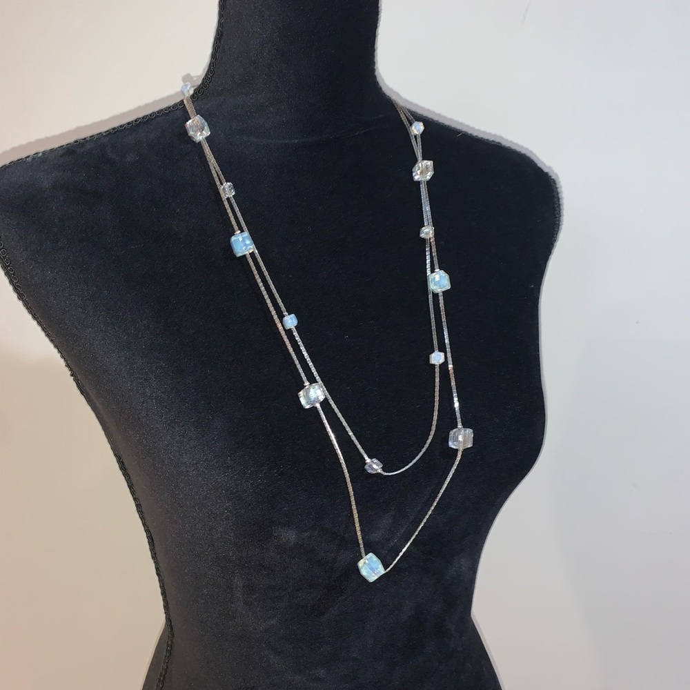 🌹 Crystal long necklace